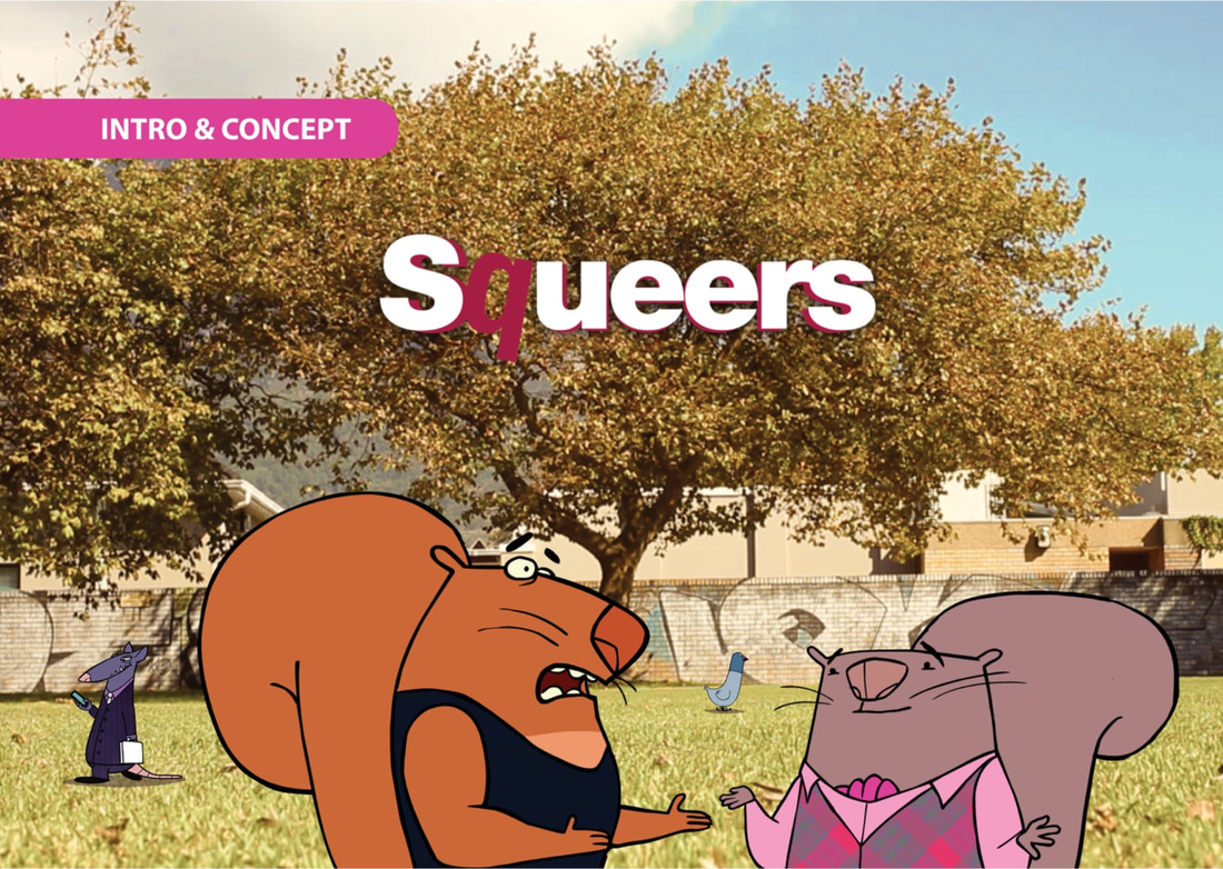Squeers animated series pitch bible intro and concept based on the comic strip by Roberto Millan and directed by Matt Torode.